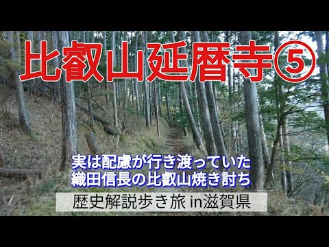 【比叡山延暦寺⑤】実は配慮が行き渡っていた、織田信長の比叡山焼き討ち