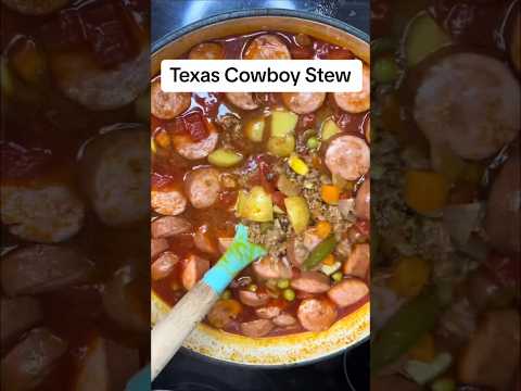 Texas Cowboy Stew #shorts #soup #dinnerideas