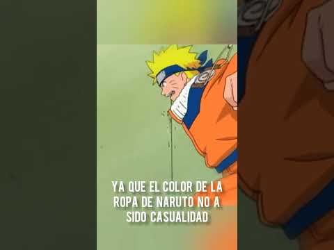 ¿Sabías por que usa Naruto ropa naranja?#shorts