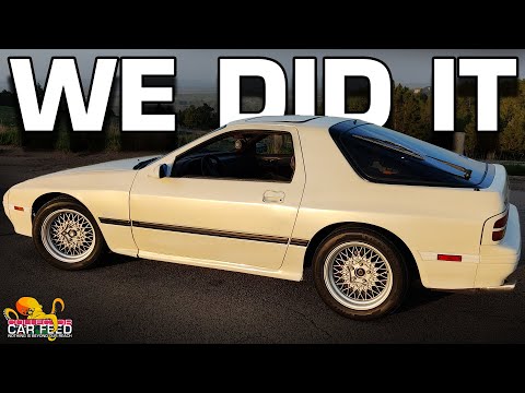 We actually helped this guy buy an RX7