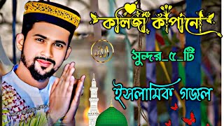 বাছাই করা সেরা 5 টি গজল Bangla Gojol Md Hujaifa Islamic Song Gazal Audio Mp3 Gojol #Md_Huzaifa_Gojol