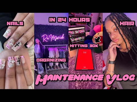 Maintenance Vlog: SUMMER PREP EDITION | nails, soft locs, hitting 30k, cleaning || Ra’Mariah Alexia