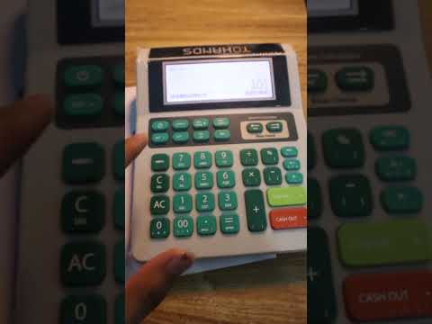 Tohands #Smartcalculator demo in English.