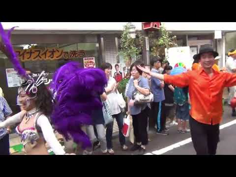 【2014/7/6】4K　第28回学園坂七夕サンバカーニバル　1回目　復路