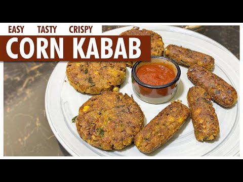 Crispy Corn Kebab Recipe | How to Make Corn Kabab Urdu/Hindi | #cornrecipes #easyrecipes #RWS