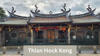 Singapore’s oldest Chinese temple - Thian Hock Keng