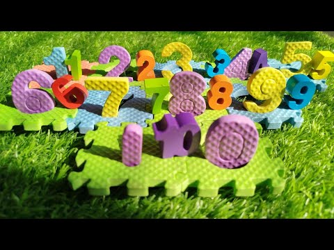 learning videos, Learn Shapes, Numbers, Counting 1 to 10 with Puzzles game, 12345, number puzzle