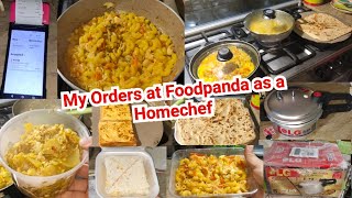 Winter Orders as a Homechef on Foodpanda | Cooking Hot Meals for Delivery | Foodpanda Winter Rush!