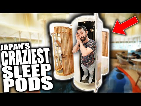 I Tried Japan's WEIRDEST TINY Sleep Pods