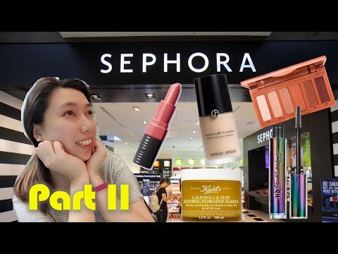 [VIcago芝加哥]2018春季打折在SEPHORA我買了什麼Part 2+新服務介紹Mini makeover