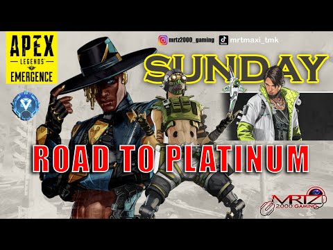 APEX LEGENDS EMERGENCE -  SUNDAY-ROAD-TO-PLATINUM