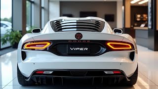 "2025 Dodge Viper SRT: The Return of an American Legend"