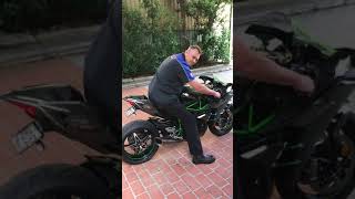 VANDEMON Kawasaki H2 with H2R Spec Full  Titanium Exhaust system