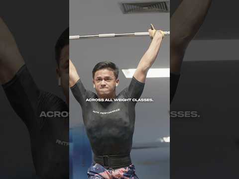 How this guy beat all other performances! Rizki Juniansyah 🔥 #weightlifting