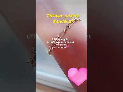 k18japang gold Tiffany inspire bracelet