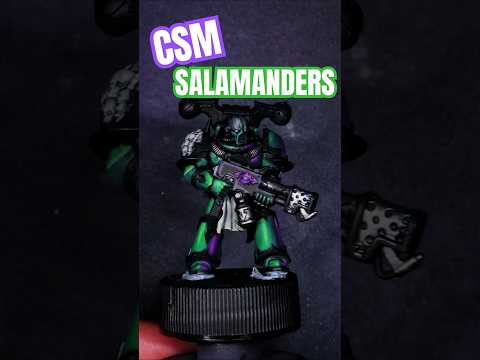 BIGGEST heretic in Warhammer? #warhammerpainting #csm #spacemarines #spacemarine2 #salamanders #40k