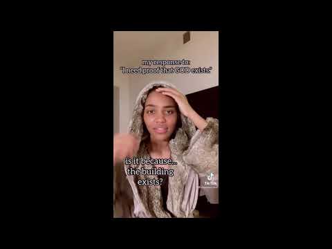 China Anne McClain - Explaining God's Existence | Via TikTok