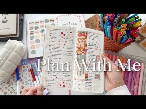 November Plan With Me ✿ Weekly Planner Setup ✿ How I Track My Time In My Planner Using Simple Layou