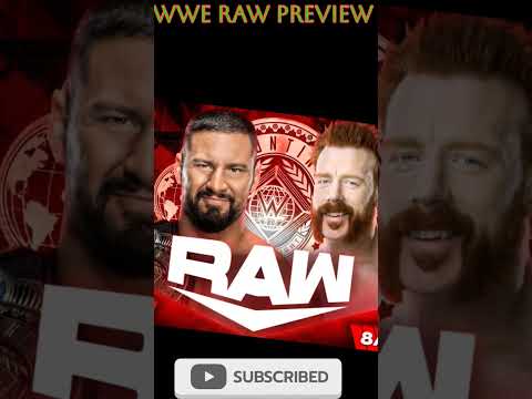 Seth Rollins Vs Bronson Reed,WWE Raw preview #wweraw