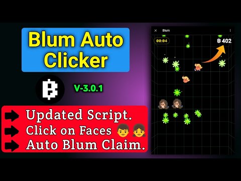 Bulm Auto Clicke Script | Election Update Click All Faces Get 400+ Points Per Game | Blum Game Hack