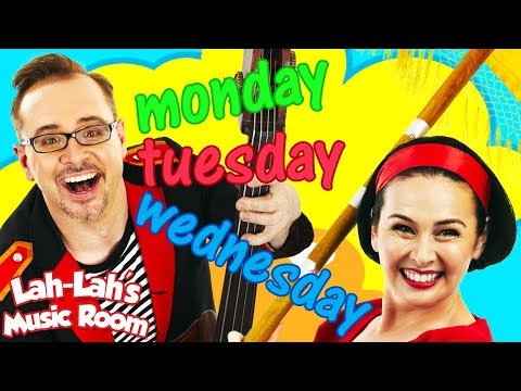 Days Of The Week Song | Lah-Lah Nursery Rhymes & Kids Songs