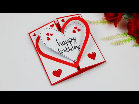 How to make birthday card for best friend - Handmade birthday card / greeting card ideas