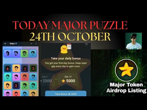 24 October Major puzzle durov Solved Today Major Daily combo card 24 October Major Puzzle Solution