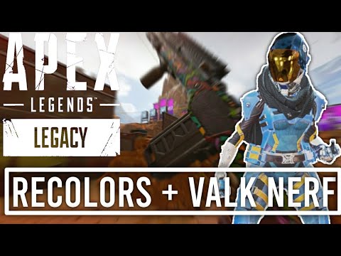 Apex Legends News | Recolors + Valk Nerf & MAJOR News #36