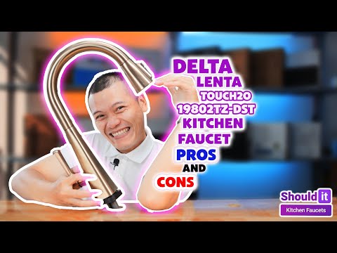 Delta Lenta Touch2O Kitchen Faucet Review - Shouldit Kitchen Faucet Series