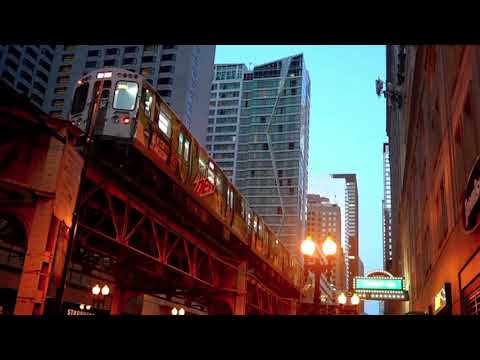 Elevated City Train | Copyright Free Video Footage