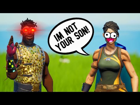 Playing Fortnite With My Son... lol