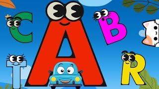 Great Alphabet Letter Phonics Sounds and Consonant Vowel Consonant Words I Spell and Read CVC Words