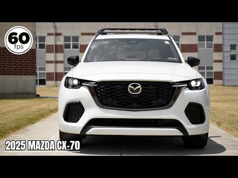 2025 Mazda CX-70 Review | An Upscale Sporty SUV from Mazda!