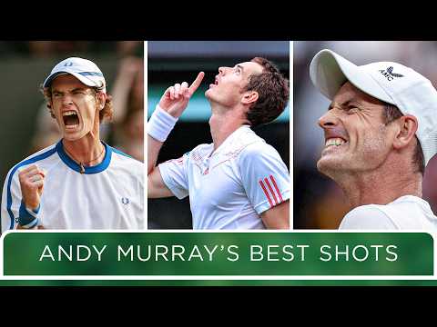 Andy Murray masterclass | Murray's best shots to win 2013 & 2016 Wimbledon titles!