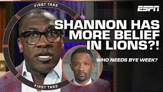 LIONS or VIKINGS⁉ Shannon Sharpe argues VIKINGS need No. 1 seed more 👀  | First Take