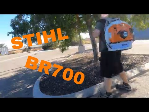 Unleashing The Power Of The Stihl Br700 In Commercial Parking Lots