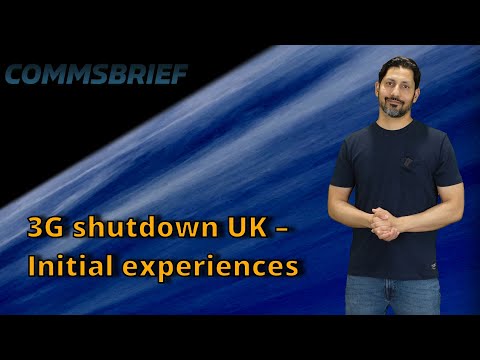 3G shutdown UK - Initial experiences