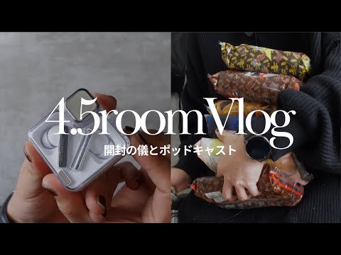 【Vlog】秋のアイス祭り！感謝祭の開封｜生活音多め