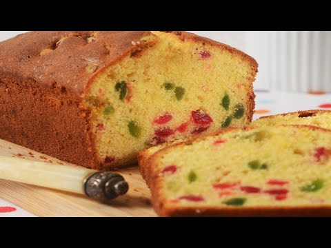 Cherry Pound Cake Recipe Demonstration - Joyofbaking.com