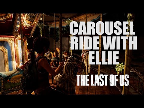 carousel ride w/ ELLIE | ambiance with Last of Us music 🎶| (Relax | Focus | Study | Sleep)