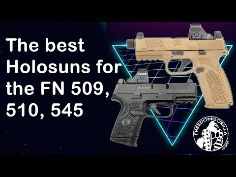 Holosun Optics for the FN 509, 510, and 545