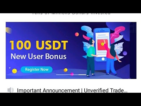 #bingbon #Free$100 Get free $100 USDT Bonus Bingbon crypto copy trade  in hindi | dogecoin giveaway