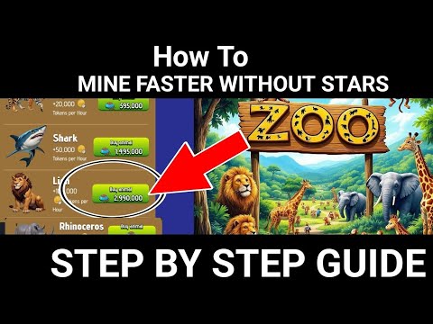 Zoo Airdrop Tutorial Guide To Mine Faster - [XEmpire New Game]