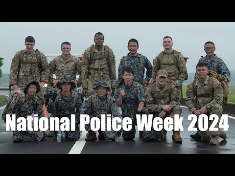 Yokota ruck marches for Police Week