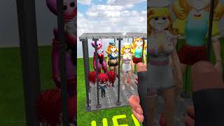 OMG ! RESCUE ALL MISS DELIGHT FAMILY VS Roblox Innyume Smiley's Stylized in Garry's Mod !