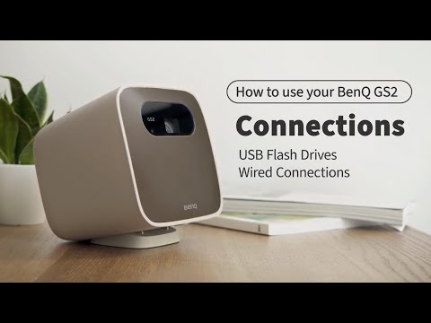 How to Connect to USB, HDMI, USB-C - BenQ Wireless Portable Projector