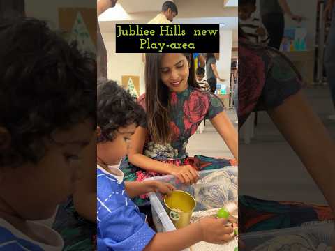 New play area Jubliee hills #telugushorts #telugu #teluguvideos #babyvlogs #familyvlogs #kidsvlog