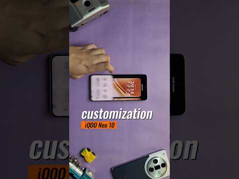 iQOO Neo 10: Ultimate Customization Hacks! 🔥 #shorts #shortvideo