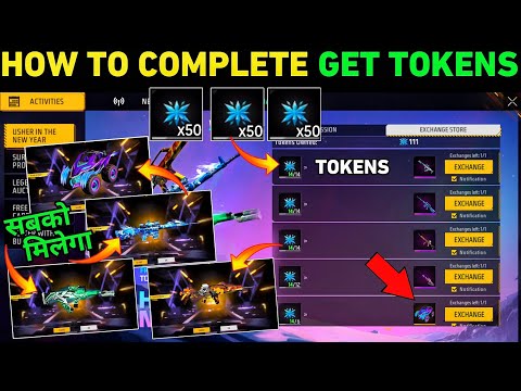 How To Complete USHER IN THE HAPPY NEW YEAR | FREE GUN SKIN Freezy Token TO START 2025 STRONG New