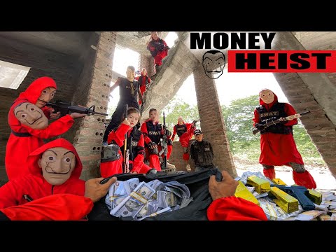 PARKOUR VS MONEY HEIST: Police chase bad guys and Money Heist for murder & robbery Money | Epic POV